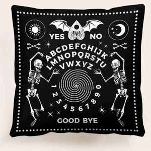 Oujia board pillow cover